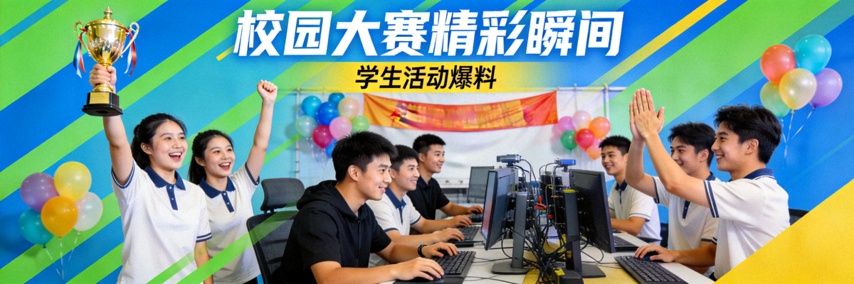 校园大赛精彩瞬间 - 学生活动爆料封面